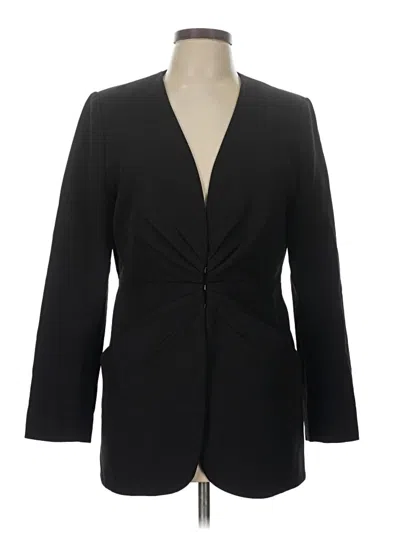 Pre-owned Elie Tahari Cardigan Sweater In Black