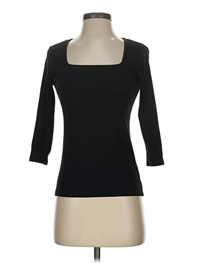 Pre-owned Elie Tahari Cardigan Sweater In Black