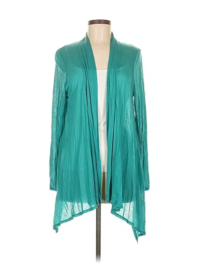 Pre-owned Elie Tahari Cardigan Sweater In Blue