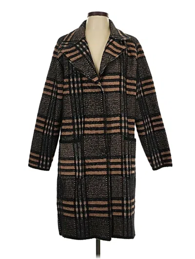 Pre-owned Elie Tahari Cardigan Sweater In Brown
