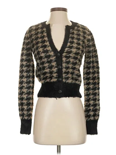 Pre-owned Elie Tahari Cardigan Sweater In Brown