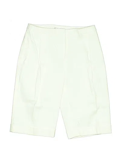 Pre-owned Elie Tahari Cargo Shorts In White
