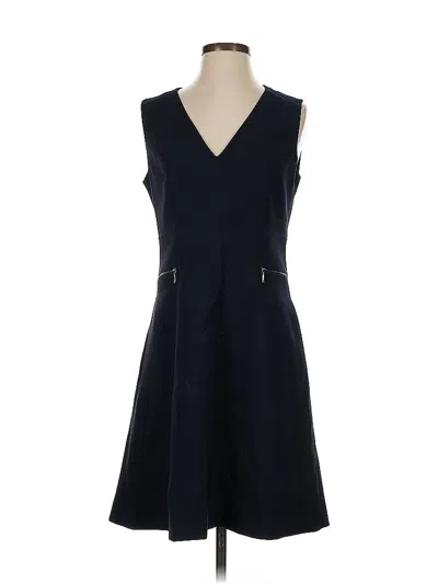 Pre-owned Elie Tahari Casual Dress In Blue