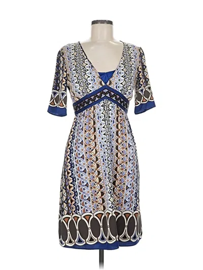Pre-owned Elie Tahari Casual Dress In Blue