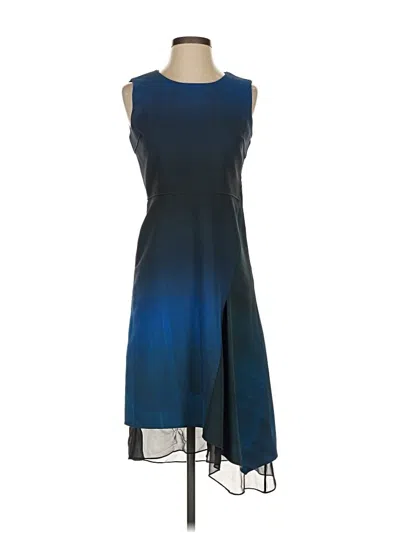 Pre-owned Elie Tahari Casual Dress In Blue