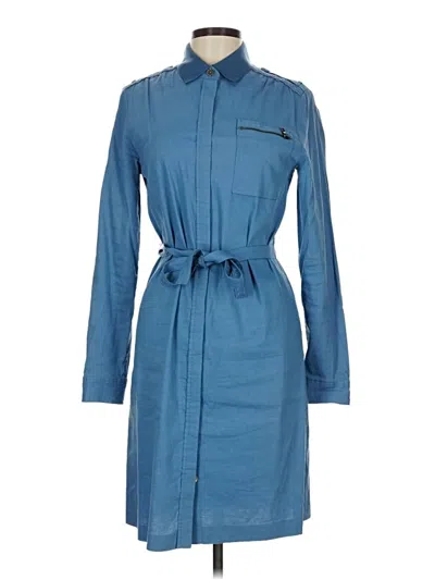 Pre-owned Elie Tahari Casual Dress In Blue