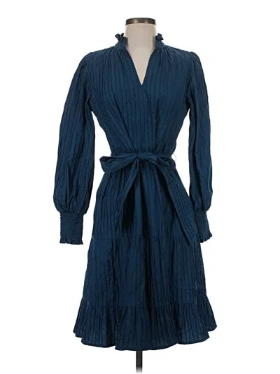 Pre-owned Elie Tahari Casual Dress In Blue