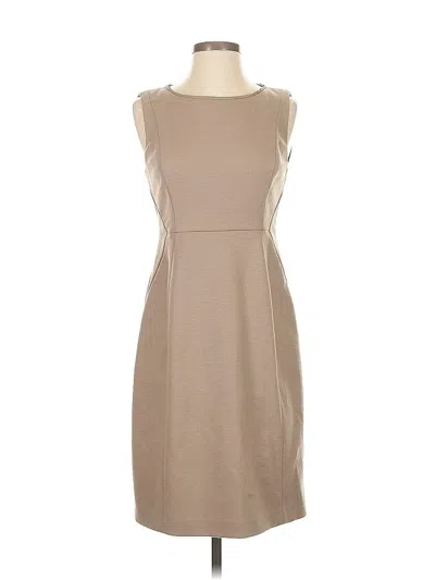 Pre-owned Elie Tahari Casual Dress In Brown