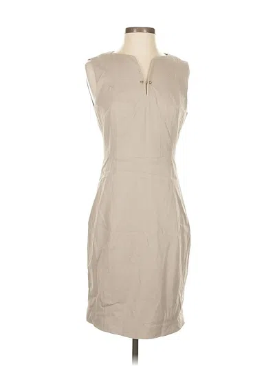 Pre-owned Elie Tahari Casual Dress In Brown