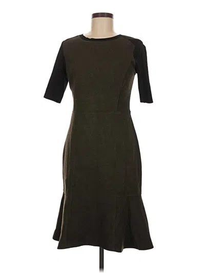 Pre-owned Elie Tahari Casual Dress In Brown