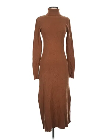 Pre-owned Elie Tahari Casual Dress In Brown