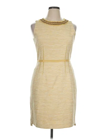 Pre-owned Elie Tahari Casual Dress In Gold