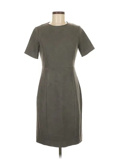 Pre-owned Elie Tahari Casual Dress In Gray