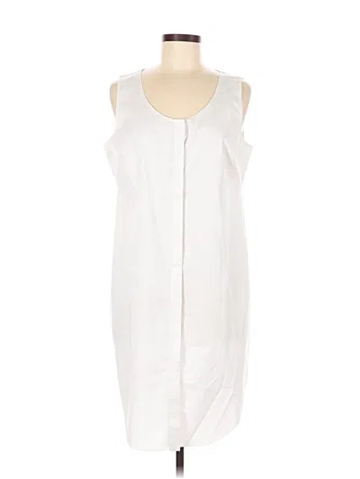 Pre-owned Elie Tahari Casual Dress In White