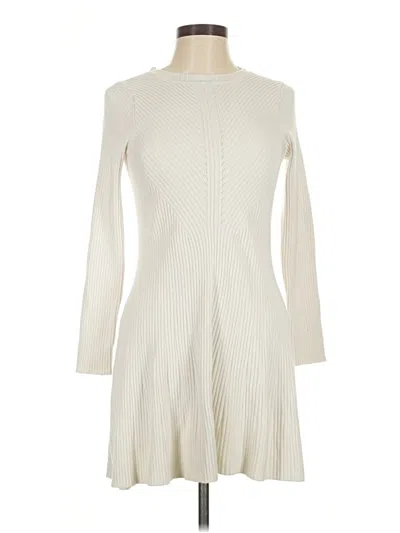 Pre-owned Elie Tahari Casual Dress In White