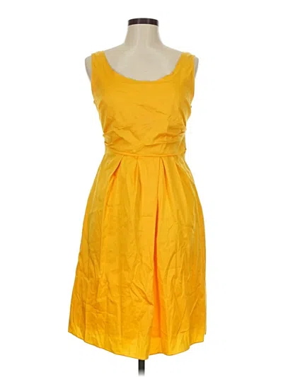Pre-owned Elie Tahari Casual Dress In Yellow