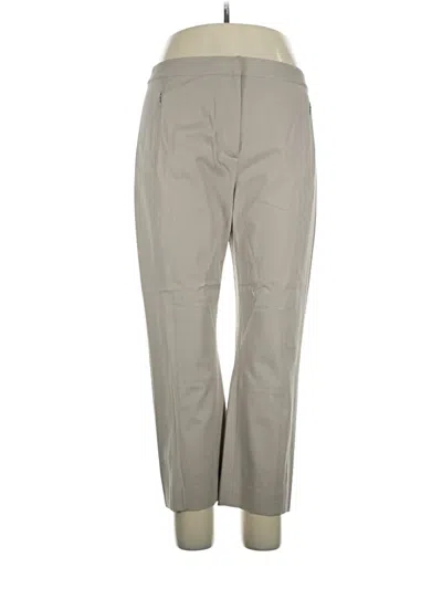 Pre-owned Elie Tahari Casual Pants In Gray