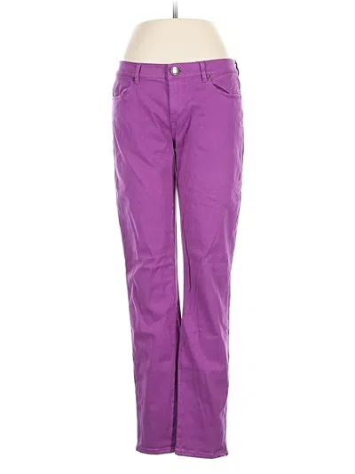 Pre-owned Elie Tahari Casual Pants In Purple