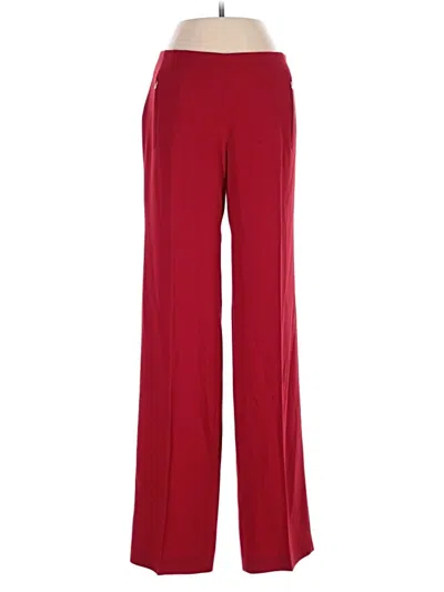 Pre-owned Elie Tahari Casual Pants In Red