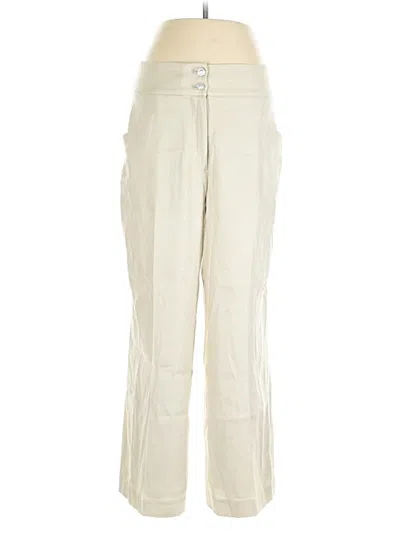 Pre-owned Elie Tahari Casual Pants In White