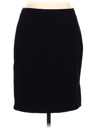 Pre-owned Elie Tahari Casual Skirt In Black