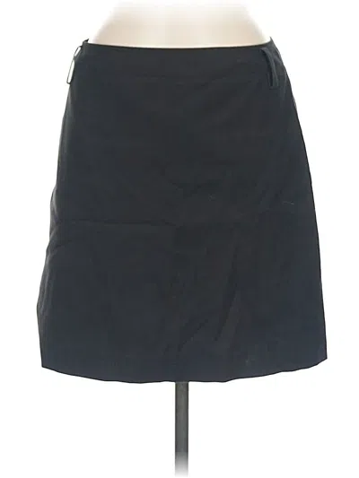 Pre-owned Elie Tahari Casual Skirt In Black