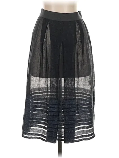 Pre-owned Elie Tahari Casual Skirt In Black