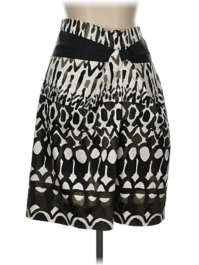 Pre-owned Elie Tahari Casual Skirt In Black