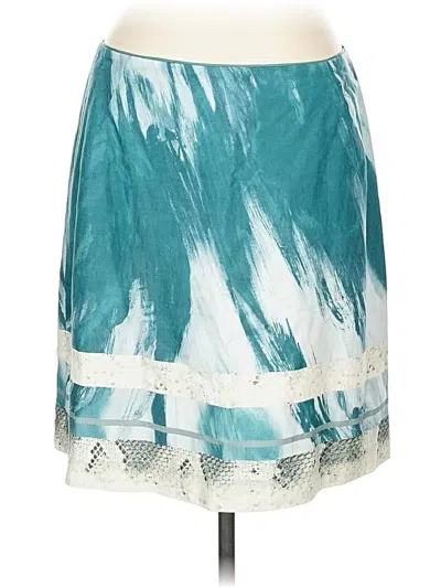 Pre-owned Elie Tahari Casual Skirt In Blue