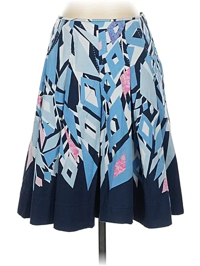 Pre-owned Elie Tahari Casual Skirt In Blue