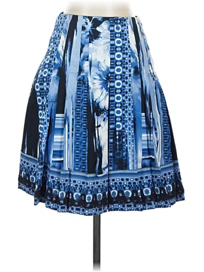 Pre-owned Elie Tahari Casual Skirt In Blue