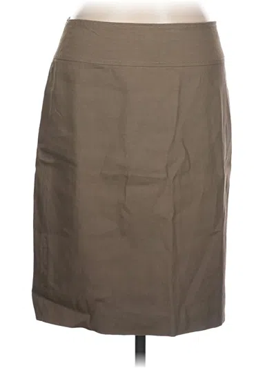Pre-owned Elie Tahari Casual Skirt In Brown