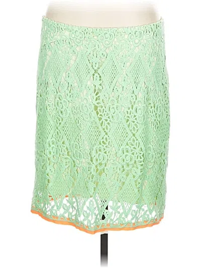 Elie Tahari Casual Skirt In Green