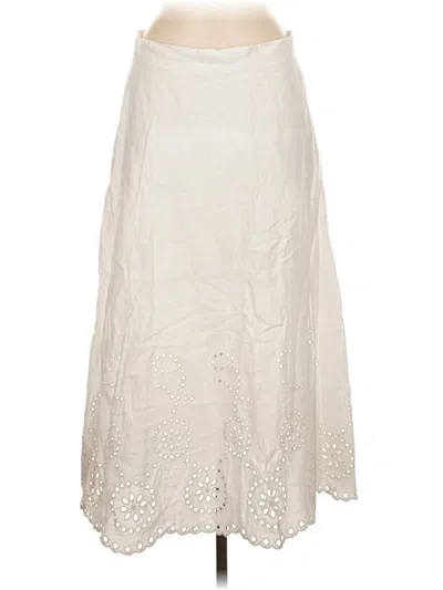 Pre-owned Elie Tahari Casual Skirt In Ivory