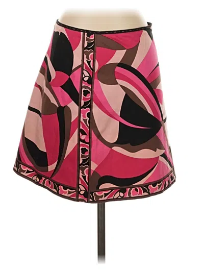 Pre-owned Elie Tahari Casual Skirt In Pink