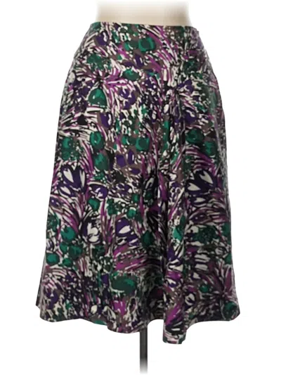 Pre-owned Elie Tahari Casual Skirt In Purple