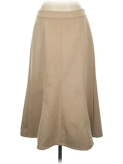Pre-owned Elie Tahari Casual Skirt In Tan