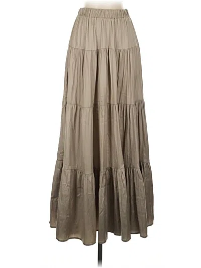 Pre-owned Elie Tahari Casual Skirt In Tan