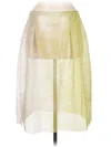 Elie Tahari Casual Skirt In White