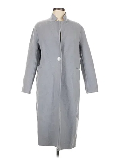 Pre-owned Elie Tahari Coat In Gray