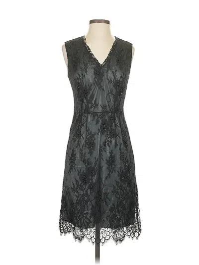 Pre-owned Elie Tahari Cocktail Dress In Black