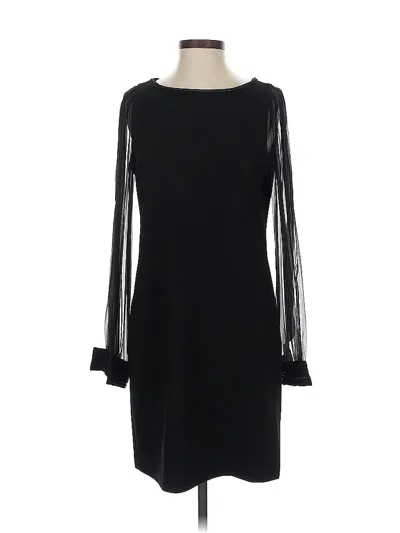 Pre-owned Elie Tahari Cocktail Dress In Black