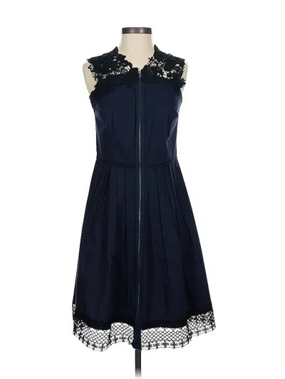 Pre-owned Elie Tahari Cocktail Dress In Blue