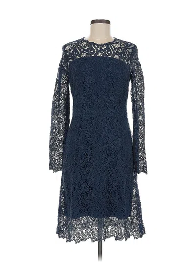Pre-owned Elie Tahari Cocktail Dress In Blue