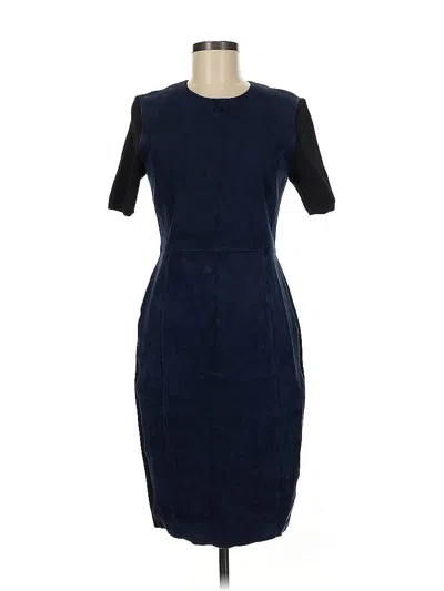 Pre-owned Elie Tahari Cocktail Dress In Blue