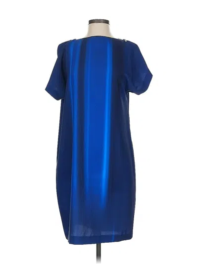 Pre-owned Elie Tahari Cocktail Dress In Blue