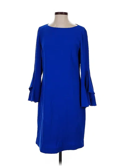 Pre-owned Elie Tahari Cocktail Dress In Blue