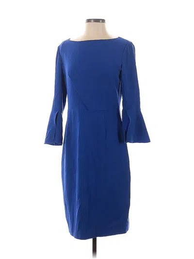 Pre-owned Elie Tahari Cocktail Dress In Blue