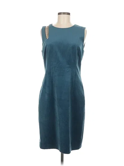 Pre-owned Elie Tahari Cocktail Dress In Blue