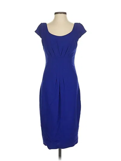 Pre-owned Elie Tahari Cocktail Dress In Blue